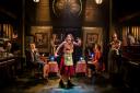 Audrey Brisson as Amelie with the company. Picture: Bradford Theatres