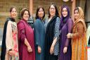 Organisers at the Bradford Muslim Women Forum's fundraising dinner and entrepeneur bazaar