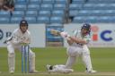 Dawid Malan batting for Yorkshire against Gloucestershire last season, his final one in first-class cricket for now.