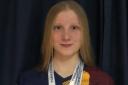 Sophia Gledhill was in superb form at the Yorkshire Championships, winning three individual backstroke medals.