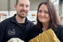 Andrew and Heather Cumpstone of Kefi Textiles