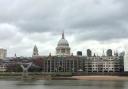 St Paul's Cathedral from across the Thames