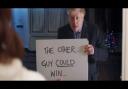 Boris Johnson on the doorstep in his Love Actually themed election video