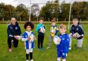 Rugby stars Chev Walker and Liam Kirk have pledged to bring 'Super League tactics' to Birkenshaw Blue Dogs, a junior club based in East Bierley