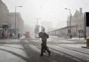 A snowy Bradford city centre