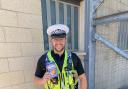 Police officers dealing with an incident in Riddlesden were given an Easter egg by a kind member of the public. Picture: West Yorkshire Police