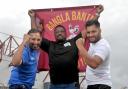 Members of the Bangla Bantams are backing England