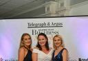 Jess Rhodes, Sonia Jamieson and Victoria Girdlesone of Cardinal collected the Tech Company of the Year award at the Bradford Means Business Awards in 2021.