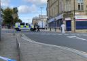 The police scene where Kian Tordoff died from stab wounds