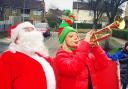 Santa and his sleigh brought Christmas magic to residents in Windhill, Wrose and Bolton Woods