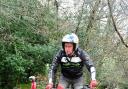 Dougie Lampkin takes to the course