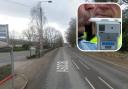 Police arrested a man for drink-driving on Otley Road (A6038), in Baildon. Pic: Google Street View