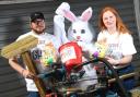 Hayley and Luke Moorhouse will be hosting an easter egg hunt in Cottingley