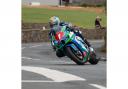 Harrison at the Southern 100 course. Pic taken by:  Jim Gibson/ @ellan_vannin_images
