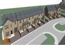 AN artist's impression of the planned homes