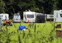 Travellers on Shelf Park this summer