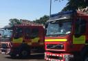 Fire engines were called to a fire in a Heckmondwike home