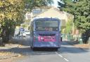 The 620 bus, avoiding Bierley Lane