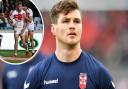 John Bateman and Elliott Whitehead, inset, are starring for England in their current World Cup campaign