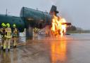 West Yorkshire Fire and Rescue services take part in emergency training