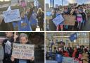 Nurses go on strike at Bradford Royal Infirmary