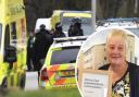 Sandra Baldwin won a police award for helping the public during a siege at Greengates