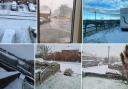 Snow in Bradford and surrounding areas this morning