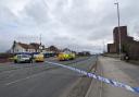 LIVE: Huge cordon in place as police investigate serious crash