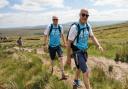 Walkers taking part in previous Martin House Yorkshire Three Peaks challenge.