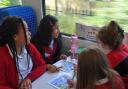Bradford schoolchildren explore iconic Ribblehead Viaduct