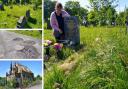 Mandy Wright has complained about overgrown grass, potholes and the dilapidated former chapel in Bowling Cemetery
