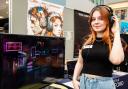 Mara Solomon, a Game Design and Development student, who won second prize in the Revolution Software Award for Game Narrative Design for her game Memento
