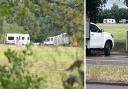 Caravans moved onto playing fields at Thornbury