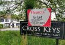 Cross Keys pub, East Marton, closed since 2020