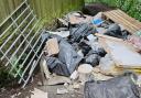 Fly-tipping on Carr Bottom Road