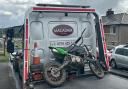 The green bike was seized in Braithwaite