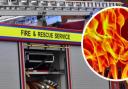 A fire occurred at a derelict single-story building in Liversedge