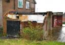One of the derelict buildings that will be demolished