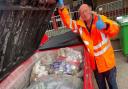 Wibsey man Dave Anderson has been hailed as Railway's Mr Recycling.