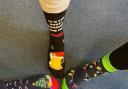 Airedale hospital charity's Christmas sock day