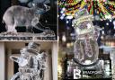Some of the stunning ice sculptures heading for the Bradford BID Ice Carnival.