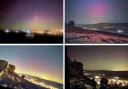 Reese Goodley (top left), Sarah Presto (top right), Imran Mirza (bottom left) and Craig Wilkinson (bottom right) captured the northern lights last night