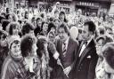 Ken Dodd re-opening J Boardmans in 1977