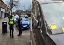 Police officers and traffic wardens recently cracked down on illegal parking in Batley town centre.