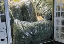This cannabis was seized in Holme Wood during a police week of action