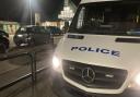 Police have been patrolling supermarket car parks