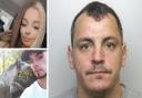 Marcus Osborne has been jailed for life after murdering Katie Higton (top left) and Steven Harnett (bottom left)