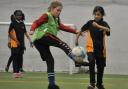 Girls football festival at BEAP Community Centre