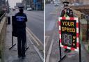 Police were in Queensbury for the Speedwatch on Wednesday evening.
