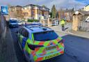 Huge police scene as man fights for his life after assault